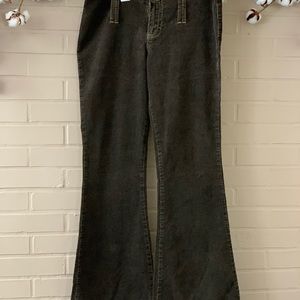 Vintage Mudd low rise corduroy flare jeans